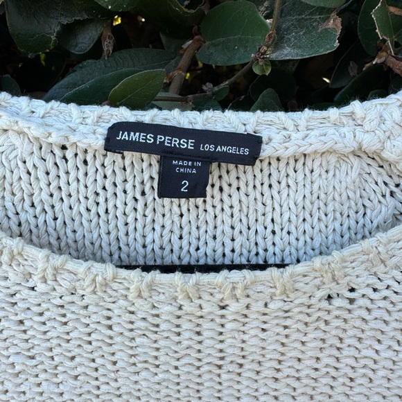 James Perse Los Angeles Knit Sweater - Size 2 - Picture 2 of 2